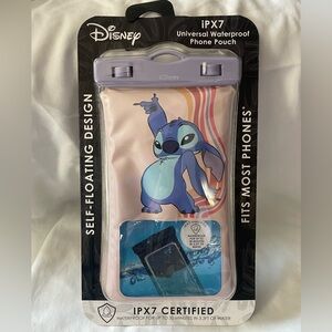 Disney Stitch Waterproof Phone Pouch - Purple and Blue